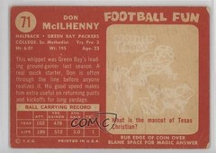 1958 Topps Don McIlhenny #71 Rookie RC 1g62