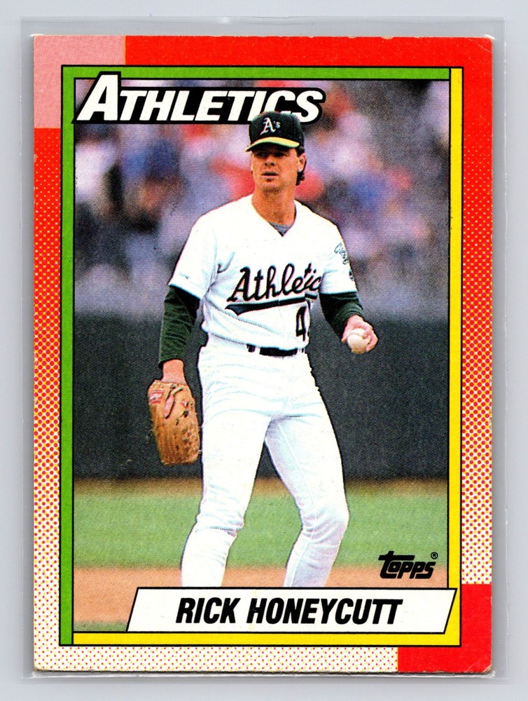 1990 Topps – Rick Honeycutt #582