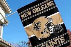 Fremont Die NFL New Orleans Saints Flag 28×40 House Flag Style 2 Sided