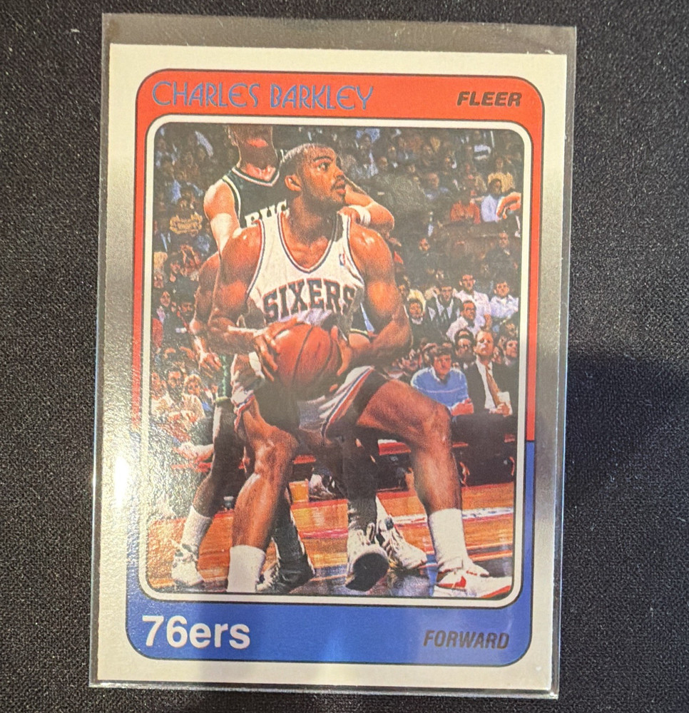Fleer 1988-89 Charles Barkley Base Set #85 Philadelphia 76ers