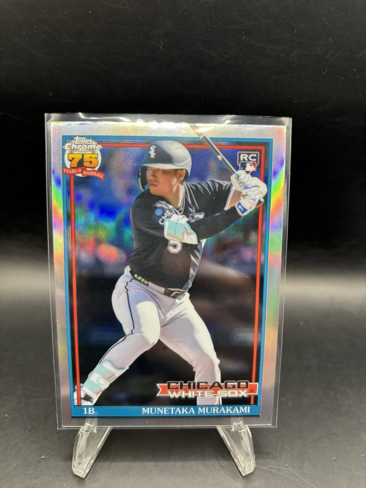 2026 Topps Chrome Munetaka Murakami 75th Anniversay Refractor #91CB-22