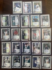2025 Topps Pro Debut LOT OF 140 AUTOS! FUTURE STARS! ORANGE!GOLD! RED! BLACK!