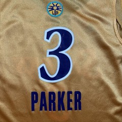 Vintage 2008 Adidas WNBA Los Angeles Sparks Candace Parker Jersey Sz Large RARE