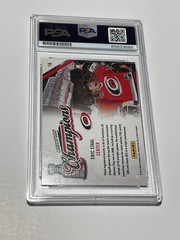 Eric Staal Signed Card Certified Champions Slabbed PSA DNA PSA/DNA IP Auto a