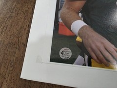 Brett Favre Autographed Signed 13×18 w/ McCarthy Favre COA Green Bay Packers