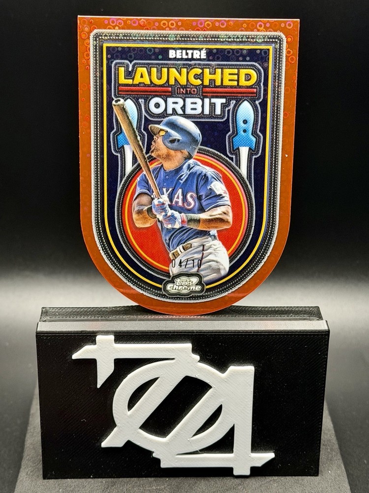 2025 Topps Chrome Cosmic – Adrian Beltre ‘Launched In To Orbit’ Lunar /10