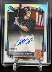 2025 Bowman Draft 1st Chrome Prospect Auto Mitch Voit #CPA-MV Refractor /499