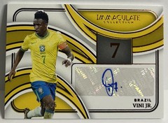 2024-25 VINICIUS JUNIOR /25 AUTO PANINI IMMACULATE COLLECTION AUTOGRAPHS