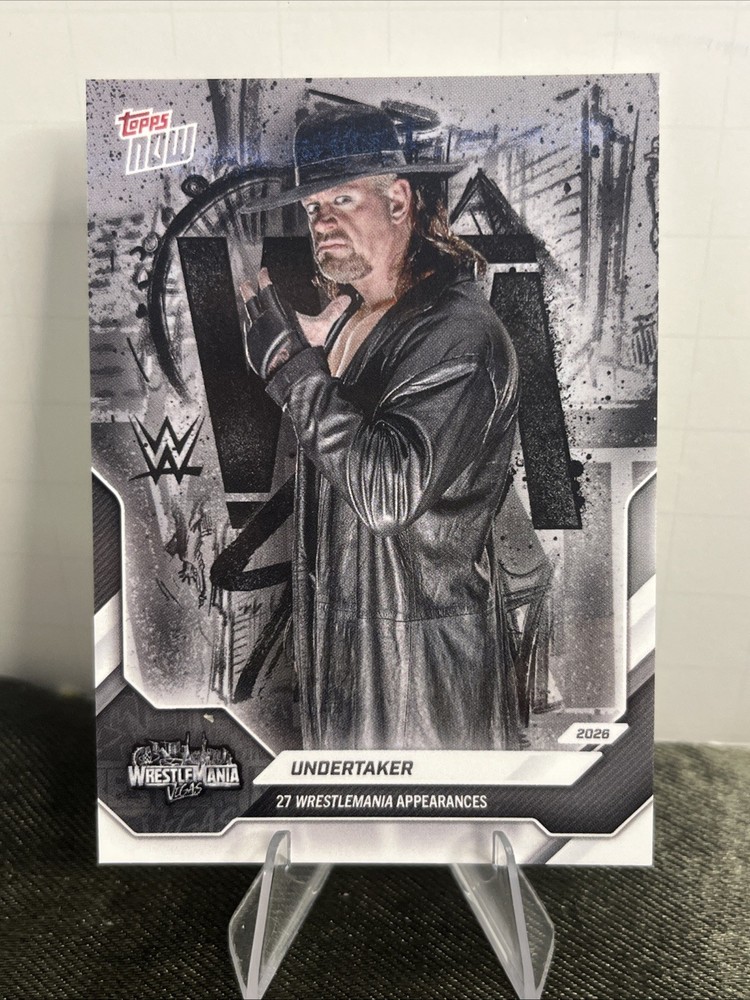 2026 Topps Now WWE Undertaker #LSP-7 WrestleMania 42 Las Vegas Legend SP