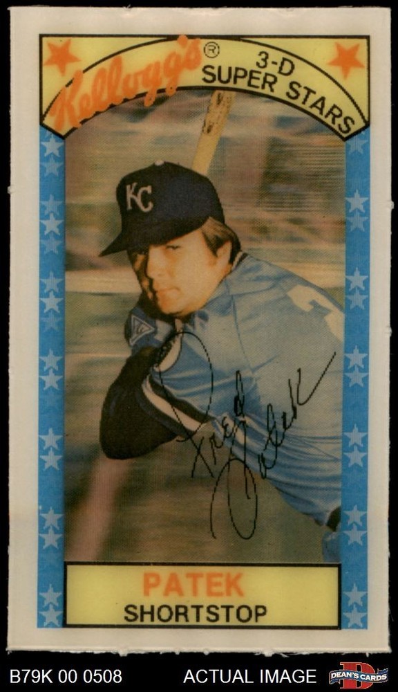 1979 Kellogg&rsquo;s #36 Fred Patek Royals 8 – NM/MT