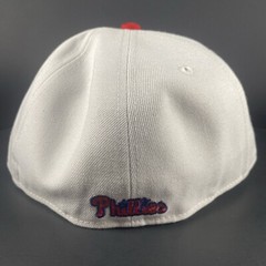 Philadelphia Phillies New Era 5950 Red/White/Blue Size 7 1/4 Fitted Baseball Hat