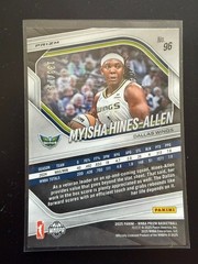 2025 Panini Prizm WNBA Blue Pulsar Prizm MYISHA HINES ALLEN #133/199