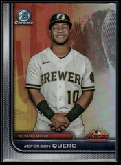 2023 Bowman Chrome Jeferson Quero 2022 AFL Fall Stars Milwaukee Brewers #AFLS-10