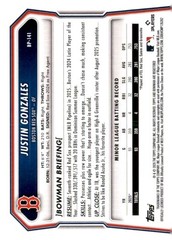 2026 Bowman Prospect Paper Justin Gonzales Boston Red Sox #BP-141 5 Card Lot