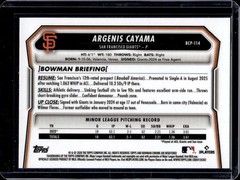 Argenis Cayama 2026 Bowman Chrome #BCP-114 Fuchsia Refractor /199