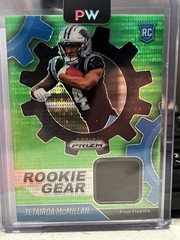 2025 Panini Prizm – Rookie Gear Tetairoa McMillan #RGR-TMC Neon Green Pulsar …