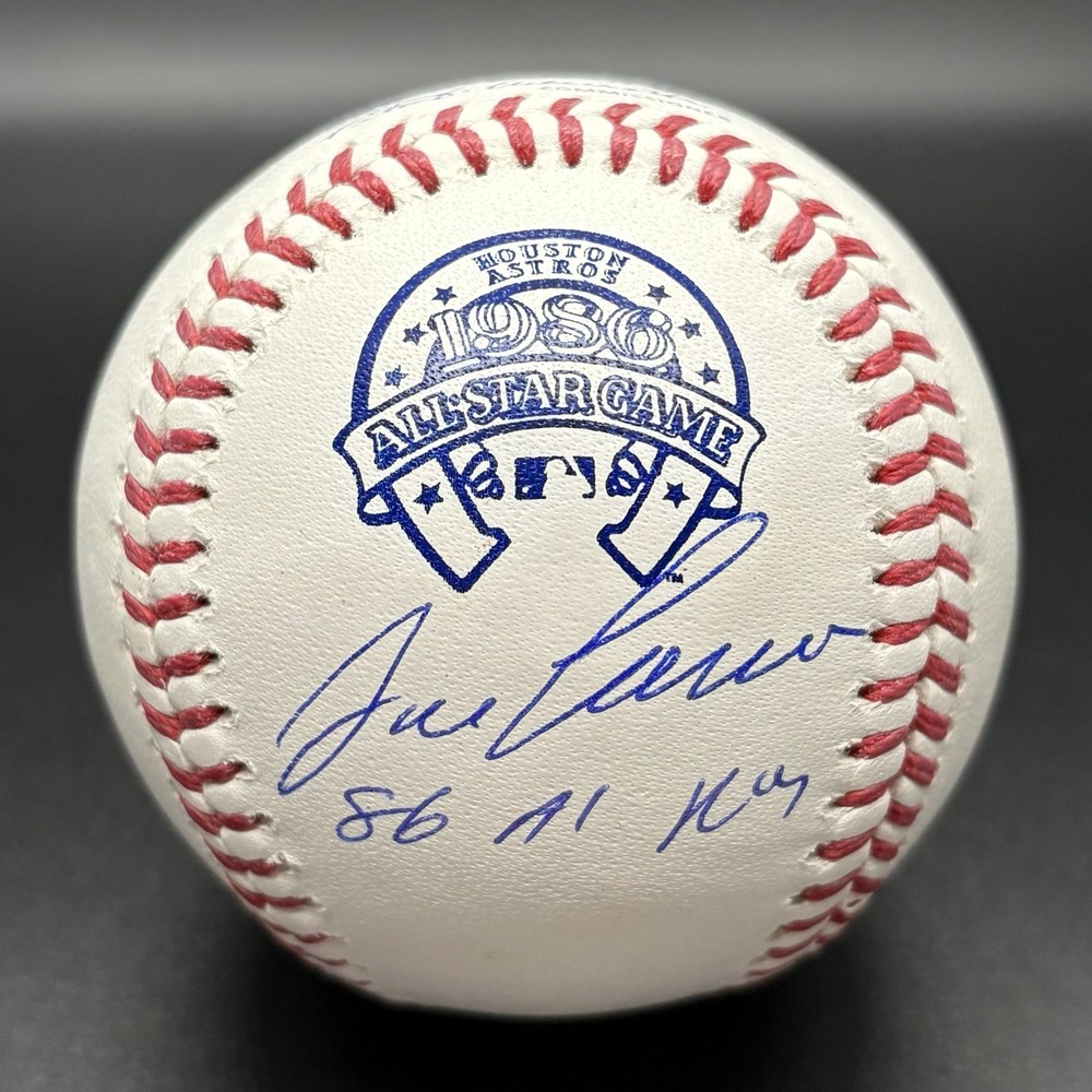 Jose Canseco « 86 AL ROY » 1986 All-Star Game Autographed Baseball Athletics (JSA)