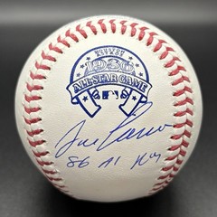 Jose Canseco « 86 AL ROY » 1986 All-Star Game Autographed Baseball Athletics (JSA)
