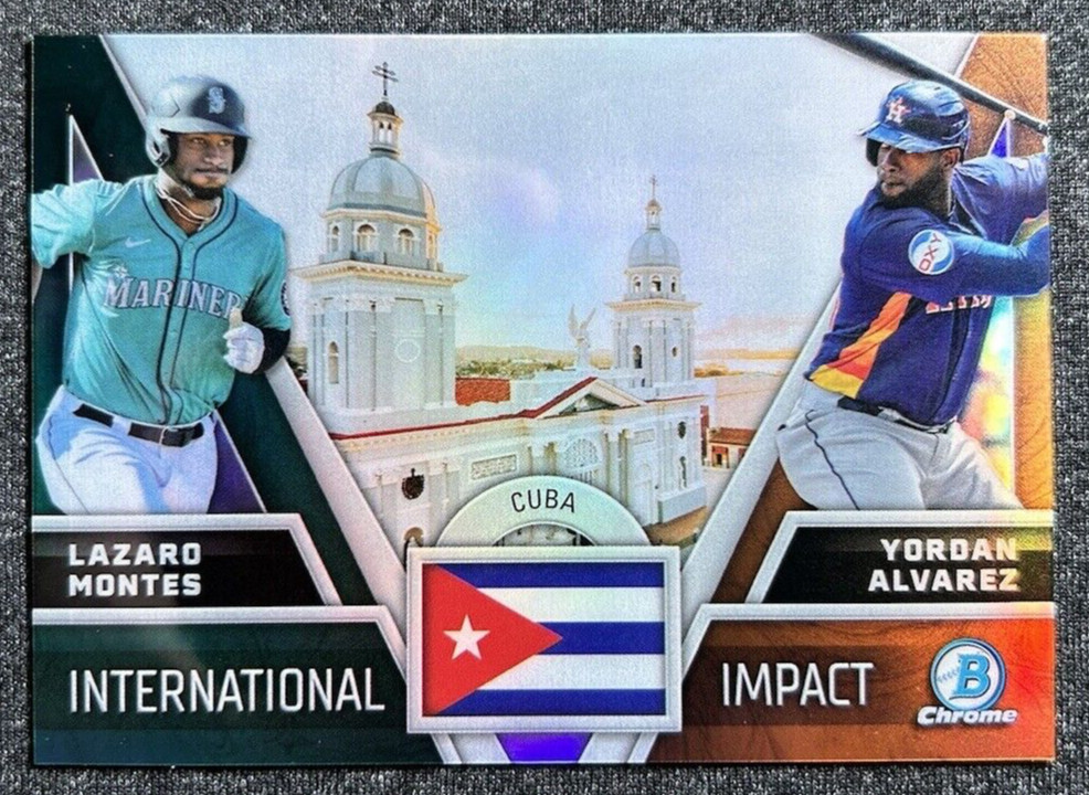 2024 Bowman Chrome #II-14 International Impact Lazaro Montes Yordan Alvarez