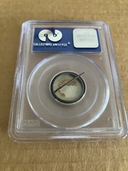 (2) 1910-12 Sweet Caporal Ty Cobb Pins PSA Certified LG & SM LTRS EX 5 -Tigers