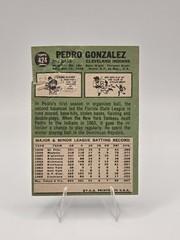 1967 Topps #424 Pedro Gonzalez Cleveland Indians