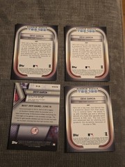 4 Card Varied Rookie Lot: Deivi Garcia