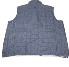 Mens Navy Midshipmen Quilted Puffer Vest Charcoal Cutter & Buck 54 Chest (3XL)