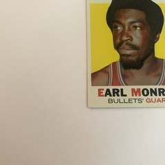 Topps 1971-72 Earl Monroe Baltimore Bullets Basketball #130 Base Set