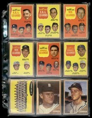 1962 Topps Baseball Complete Set (598) Mantle Mays Aaron PSA 6