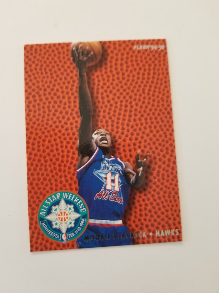 1994-95 Fleer Mookie Blaylock #3 All-Star Weekend Atlanta Hawks