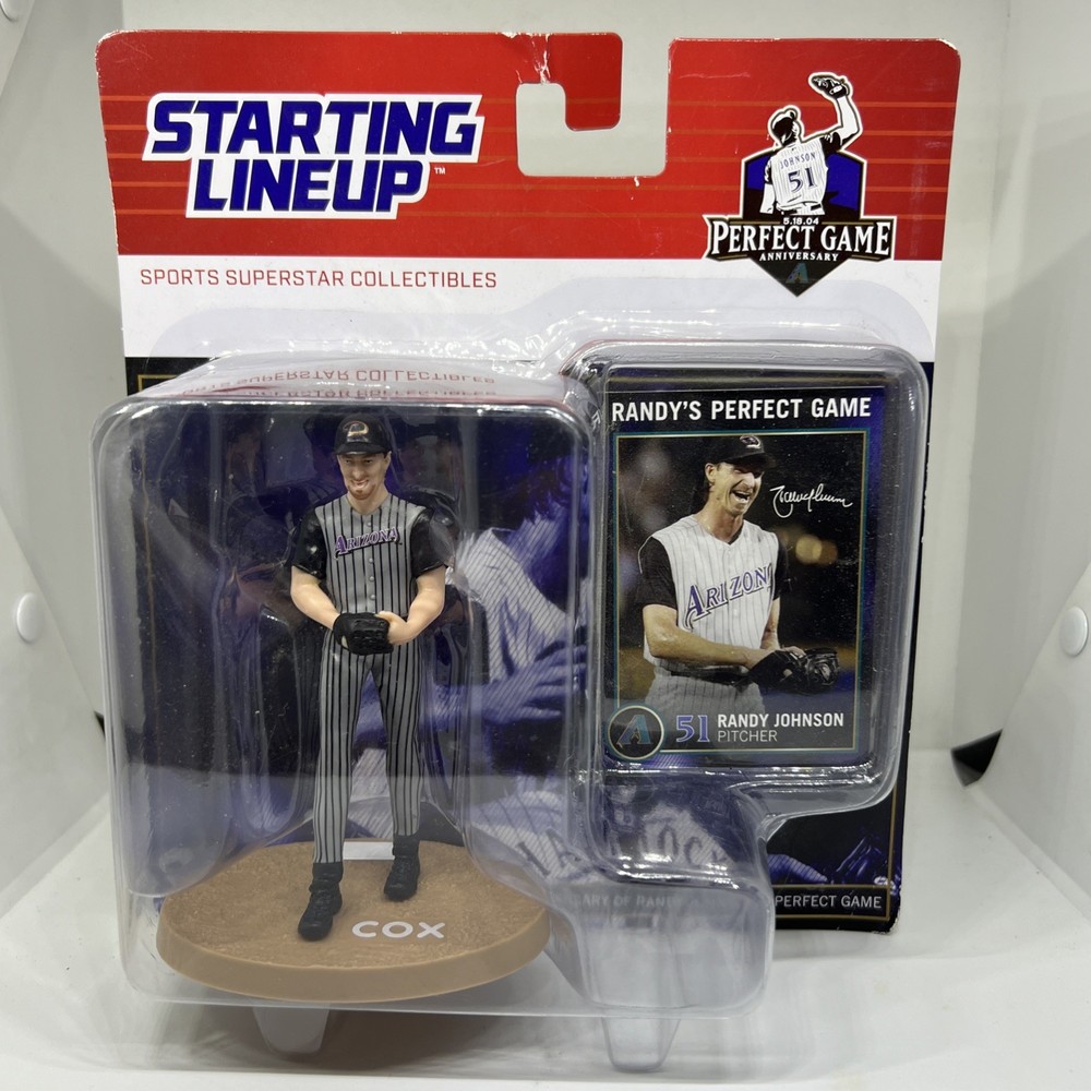 Randy Johnson Perfect Game Starting Lineup Diamondbacks SGA 5-18-19 MOC