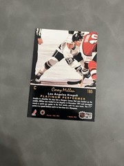 1991-92 Pro Set Platinum Corey Millen #185 Los Angeles Kings