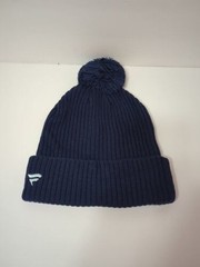 Seattle Kraken Navy Blue Wordmark Logo Fanatics Branded Cuffed Knit Mens Hat NEW