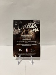 2025-26 Topps Cactus Jack Tyrese Proctor Cactus Ink Rookie Auto Black 5/10