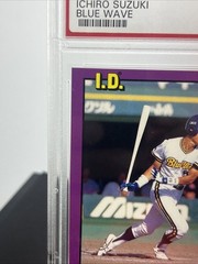 1993 TOMY I.D. BLUE WAVE #102 ICHIRO SUZUKI PSA 9