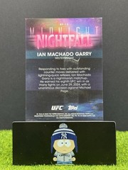 2025 Topps Midnight Ian Machado Garry UFC Nightfall Purple #/12 NF-13