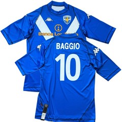 2003/04 Brescia Home Jersey #10 Roberto Baggio XL Kappa Farewell Season Original