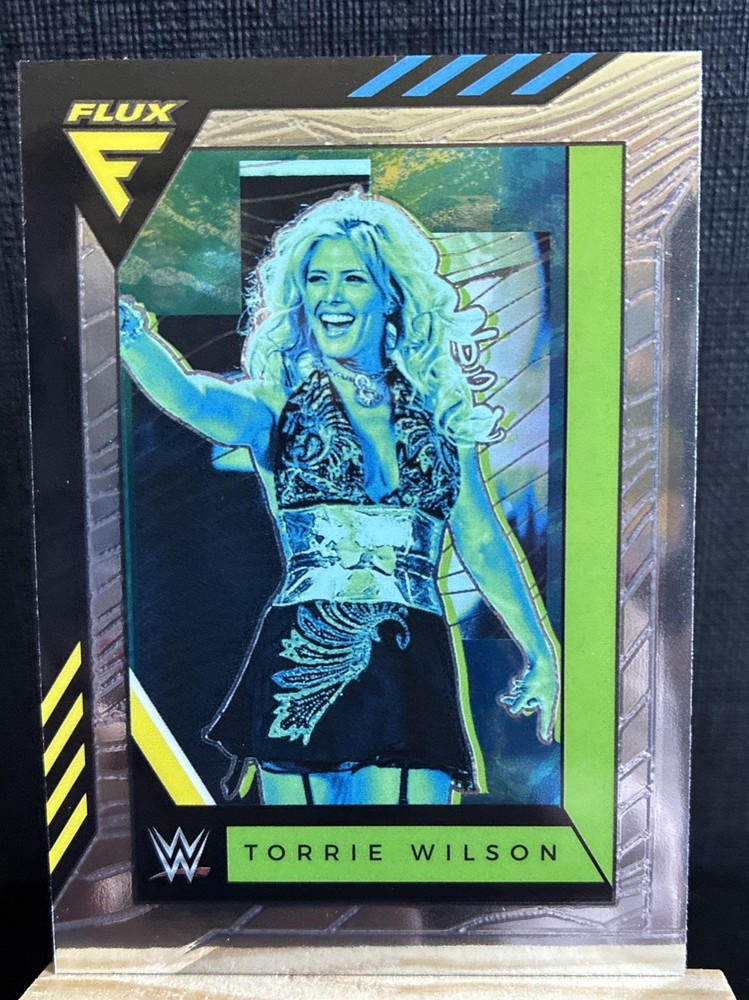Panini Chronicles Flux WWE Torrie Wilson #327 Chrome Trading Card