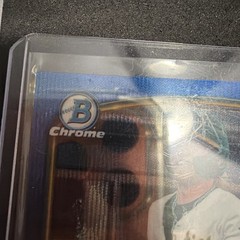 2023 Bowman Draft – Chrome Prospect Auto Jonah Cox Blue Wave Ref /150 (AU, RC)