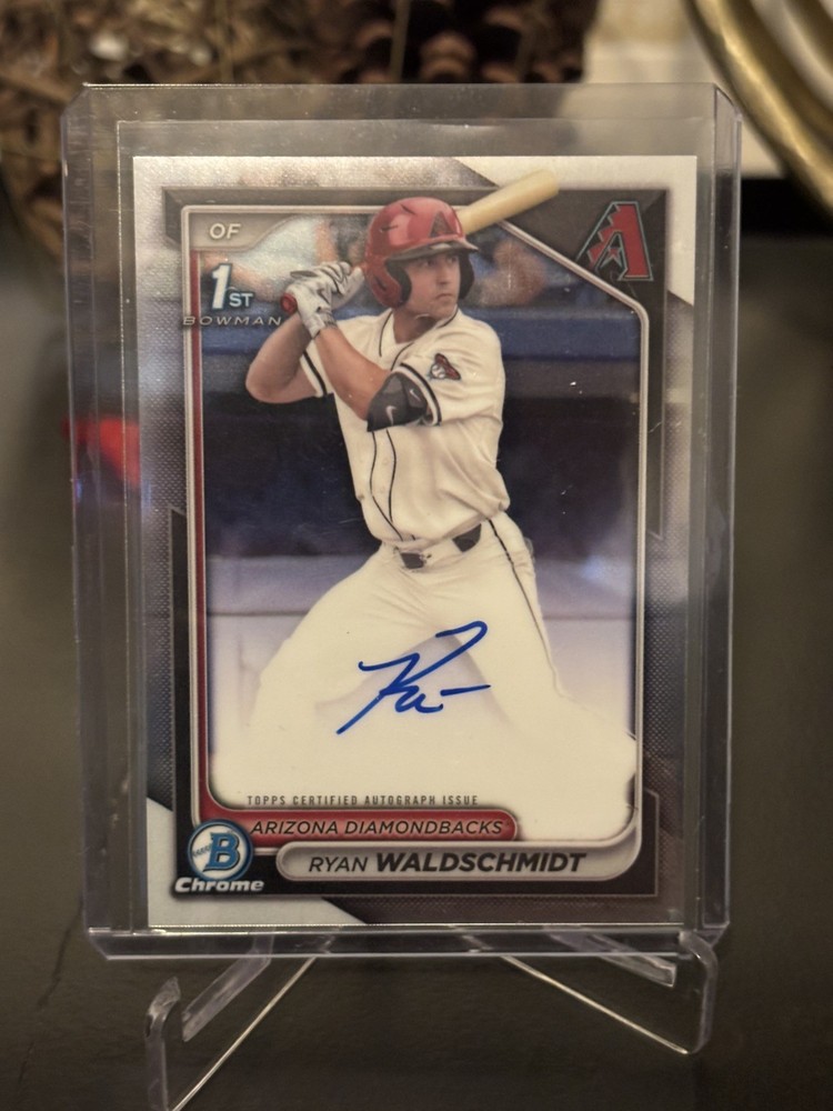 2024 Bowman draft 1st Ryan Waldschmidt auto 🔥🔥
