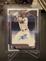 2024 Bowman draft 1st Ryan Waldschmidt auto 🔥🔥
