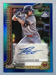 Ryan Waldschmidt Blue Foil (AU) /150 – 2025 Topps Pro Debut – Rawhide