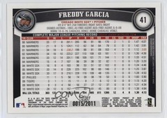 2011 Topps Gold 15/2011 Freddy Garcia #41 0c4