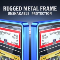 PSA/BGS Magnetic Metal Slab UV Protector Case Graded Cards Holders Display Case