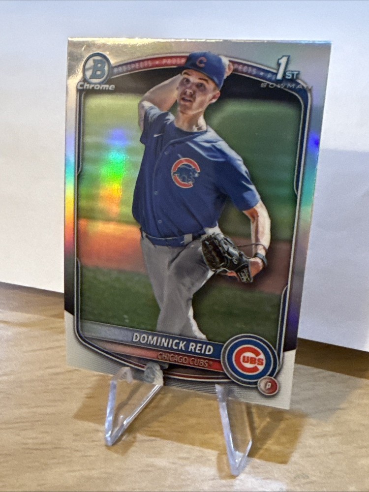2025 Bowman Draft – Chrome Dominick Reid #BDC-53 Refractor (RC)