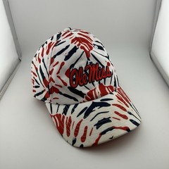 Nike Ole Miss Rebels Heritage86 Hat Red White Navy Adjustable NCAA Cap