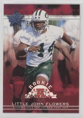 2002 Leaf Rookies & Stars Rookie Little John Flowers #241 RC 8sr