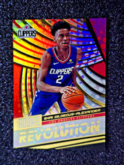 2018-19 Panini Revolution Shai Gilgeous-Alexander RC #8 Holofoil Rookie GRADE ME