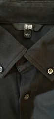 Virginia Tech Hokies Uniqlo Polo Black Size Large