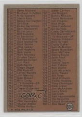 1972 Topps Checklist 657-787 (Copyright on Left) #604 2v5